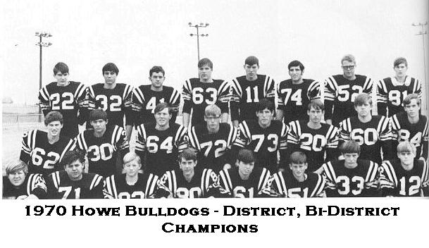 1970 Howe Bulldogs wall
